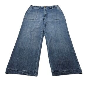 d. jeans wide leg women's jeans blue denim